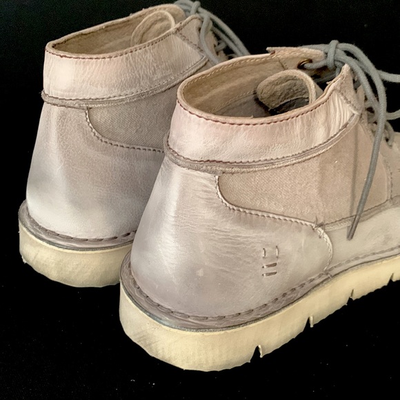 ROAN by BED|STU Glenn Leather/Canvas Hightops - Picture 4 of 8